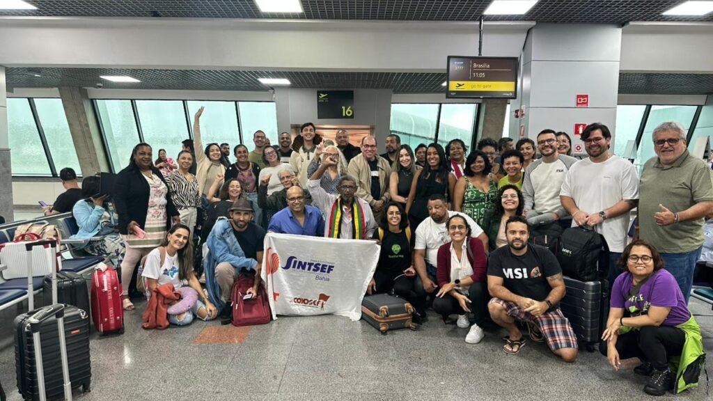 Comitiva da Bahia na 5ª Conferência Nacional de Meio Ambiente